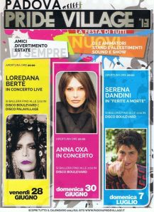 Padova Pride Village volantino