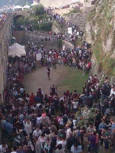 Folla a Spino Fiorito 2014