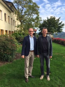 Da sx Paolo De Bortoli (agronomo e socio) e Loris Dall'Acqua (enologo e socio)